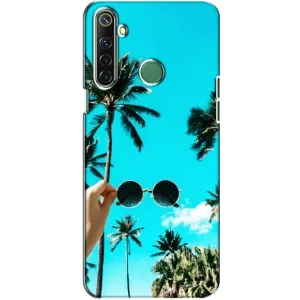 Силиконовый чехол с КАРТИНКАМИ лето для Realme 6i (AlphaPrint) (Взгляд лето)