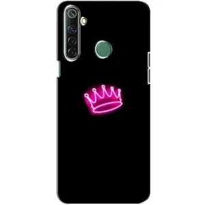 Чехол с Короной Реалми 6i - (AlphaPrint) (Яркая корона)