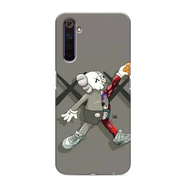Чехол с принтом «Беарбрик Джордан» для Realme 6 Pro