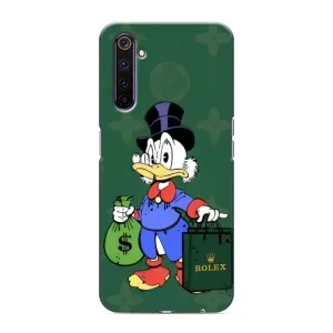 Чехли для Realme 6 Pro - Скрудж МакДак Louis Vuitton (PREMIUMPrint) (Богата Утка)