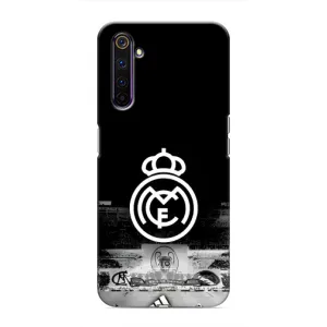 ФК Реал Мадрид чохли для Realme 6 Pro (AlphaPrint) (емблема Реал Мадрид)