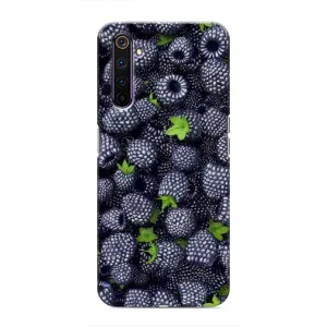 Чохли з фруктами для Realme 6 Pro (VPrint) (Ожина)
