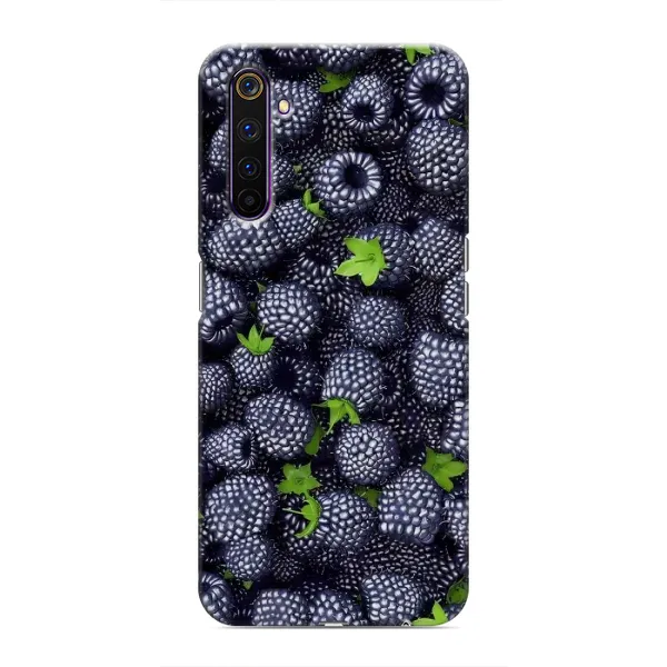 Чехол с принтом «Ежевика» для Realme 6 Pro