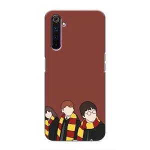 Чохли з Гаррі Поттером для Realme 6 Pro (AlphaPrint) (Гарі з друзями)