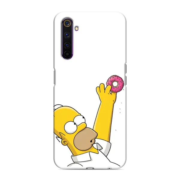 Чехол с принтом «Гомер с пончиком» для Realme 6 Pro