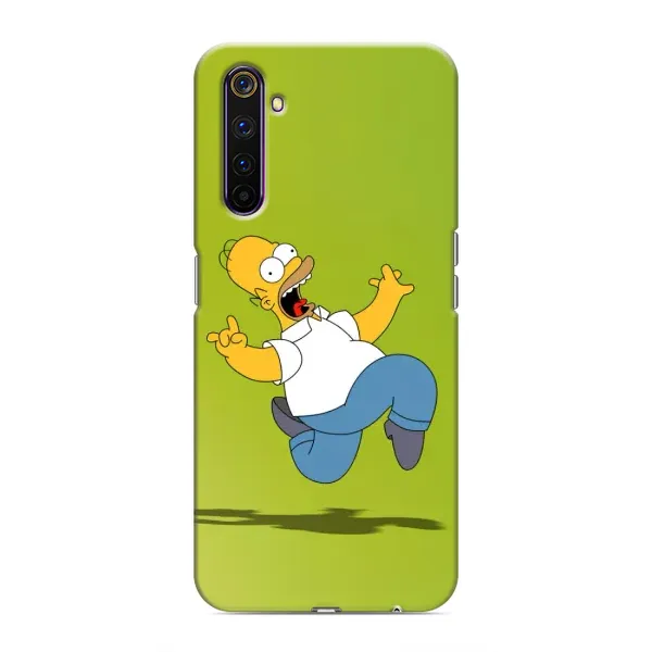 Чехол с принтом «Гомер Симпсон» для Realme 6 Pro
