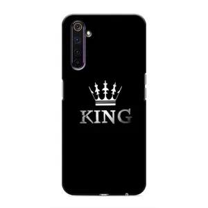 Чохол з Короною РєалМі 6 Про - (AlphaPrint) (KING)