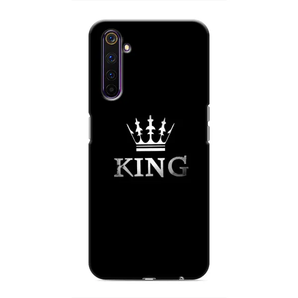 Чехол с принтом «KING» для Realme 6 Pro