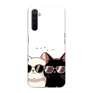 Чохол з малюнком кіт на Realme 6 Pro (Коти в окулярах)