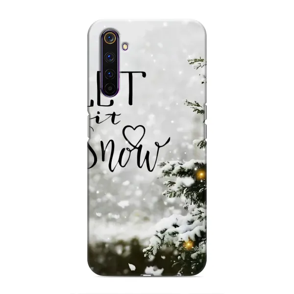 Чохол з принтом «Let it snow» для Realme 6 Pro Чохол з принтом «Let it snow» для Realme 6 Pro