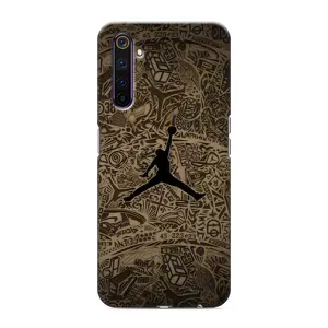 Чехлы для Realme 6 Pro - с картинкой JORDAN (AlphaPrint)