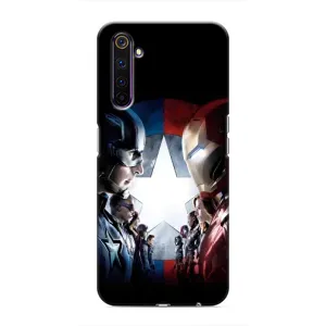 Чохли з героями Марвел Realme 6 Pro (VPrint) (Марвел стайл)
