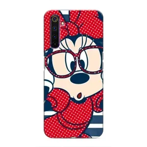 Міккі Маус чохол для Realme 6 Pro (AlphaPrint - Мультяшні) (Маус в окулярах)