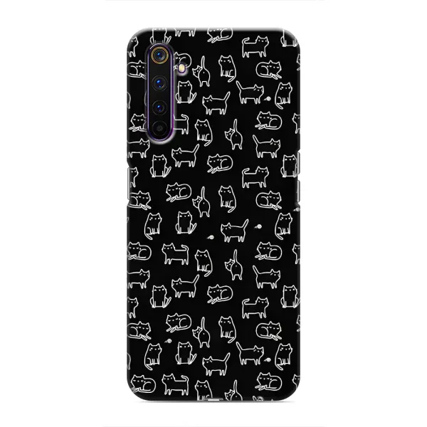Чохол з принтом «Маленькі котики» для Realme 6 Pro