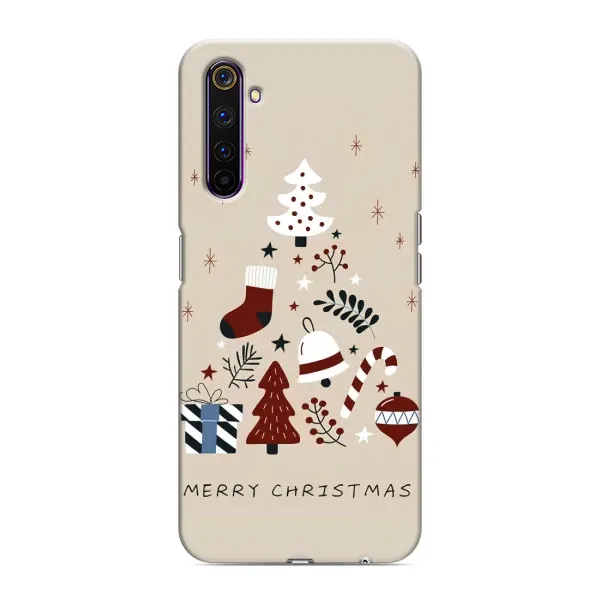 Чохол з принтом «Merry Christmas» для Realme 6 Pro Чохол з принтом «Merry Christmas» для Realme 6 Pro