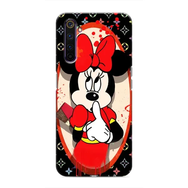 Чехол с принтом «Минни Маус ЛВ» для Realme 6 Pro