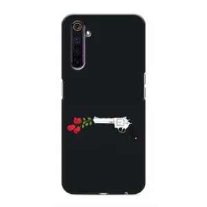 Чехлы (ART) Цветы на Realme 6 Pro (VPrint) (Неочікувані квіти)