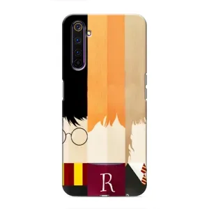 Чохли з Гаррі Поттером для Realme 6 Pro (AlphaPrint) (обкладинка Гарі Потера)