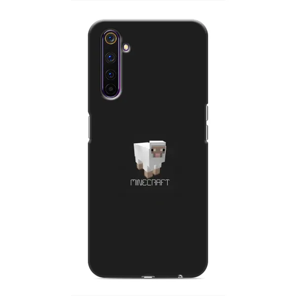 Чохол з принтом «Овечка Майнкрафт» для Realme 6 Pro