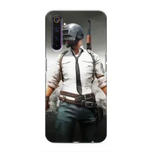 Чехол PUBG для Реалми 6 Про (AlphaPrint)
