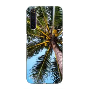 Силіконовий чохол з КАРТИНКАМИ літо для Realme 6 Pro (AlphaPrint) (Пальма)