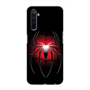 Чохол з людиною павуком для Realme 6 Pro - (AlphaPrint) (Паук марвел)