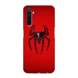 Чохол з людиною павуком для Realme 6 Pro - (AlphaPrint) (Павук Марвел)