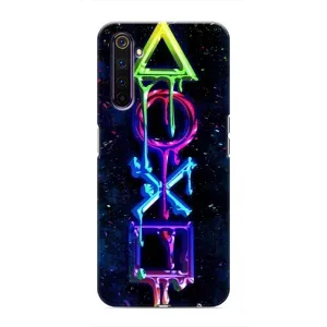 Чохли з тематикою Кіберспорт для Realme 6 Pro (VPrint) (Pleystation лого)