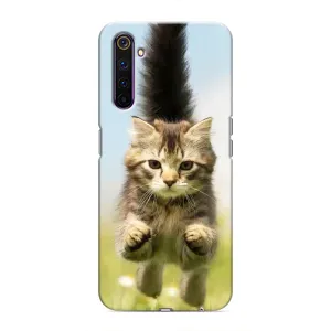 Чохли з Котиками для Realme 6 Pro (VPrint) (Прижок кота)