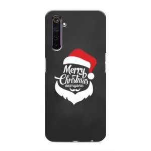 Різдвяні Чохли для Realme 6 Pro (VPrint) (Санта Крісмас)