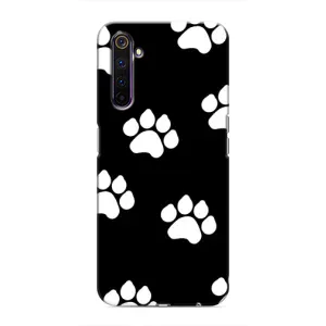 Чохли з собаками для Realme 6 Pro (VPrint) (Сліди собаки)