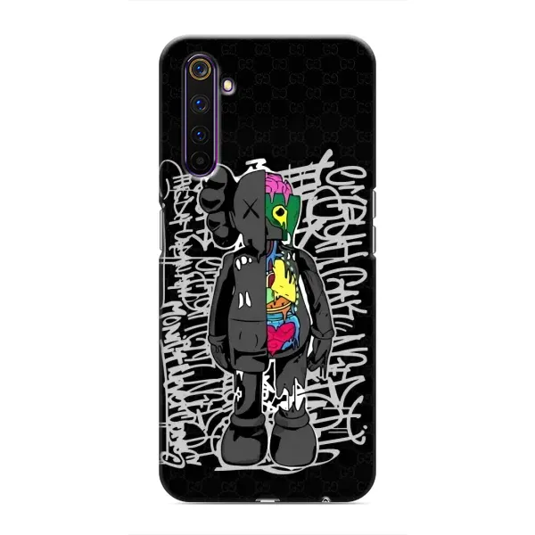 Чехол с принтом «Стиль Bearbrick» для Realme 6 Pro