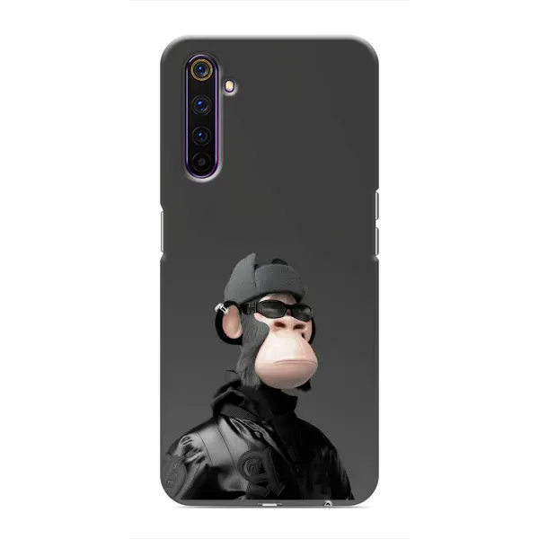 Чехол с принтом «стильная обезьяна NFT» для Realme 6 Pro