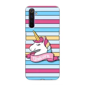 Чохол для РєалМі 6 Про - (Єдинорожки - Новинки) (AlphaPrint) (Unicorn)