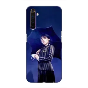 Силіконовий чохол з картинкою для Realme 6 Pro (Венсдей)