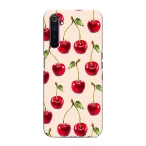 Чохли з фруктами для Realme 6 Pro (VPrint) (Черешня)