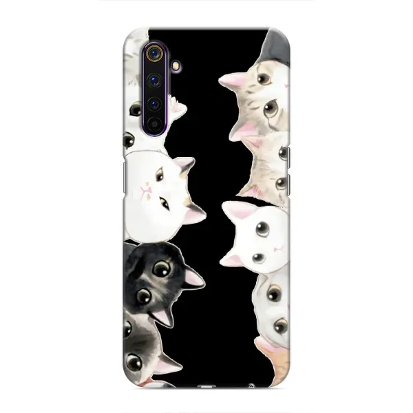 Чехол с принтом «Взгляд котов» для Realme 6 Pro Чехол с принтом «Взгляд котов» для Realme 6 Pro