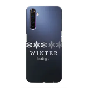 Зимні Чохли для РєалМі 6 Про - прозорий фон (Winter loading)