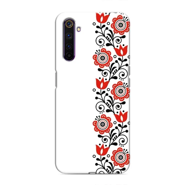 Чехол с принтом «Яркая вишиванка» для Realme 6 Pro