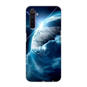 Космічні Чохли для РєалМі 6 Про (VPrint) (Земля з космоса)