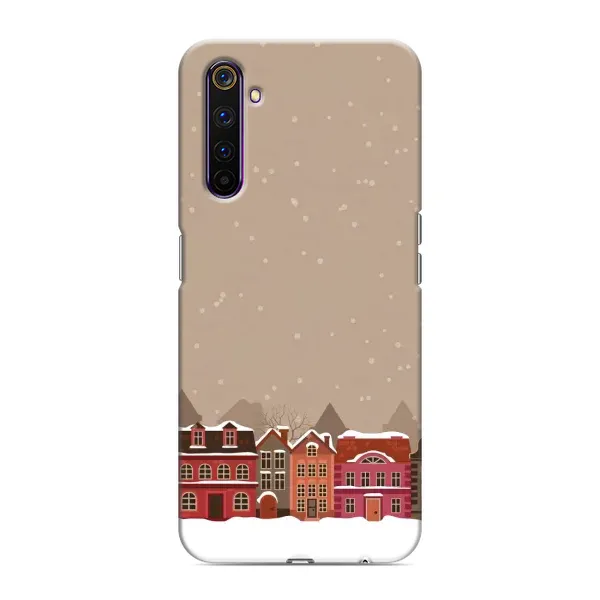 Чохол з принтом «Зимове місто» для Realme 6 Pro Чохол з принтом «Зимове місто» для Realme 6 Pro