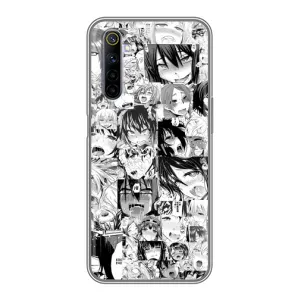 Чехлы Персонажи Аниме Наруто для Realme 6 (AlphaPrint) (Ahegao manga)