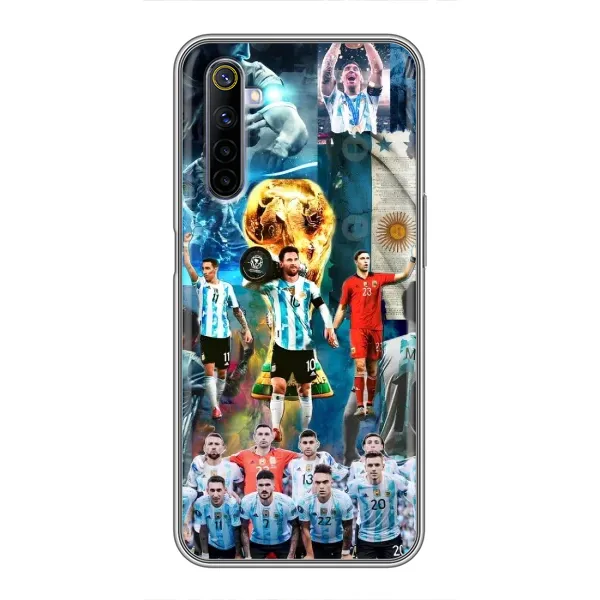 Чехол с принтом «Аргентина Месси» для Realme 6