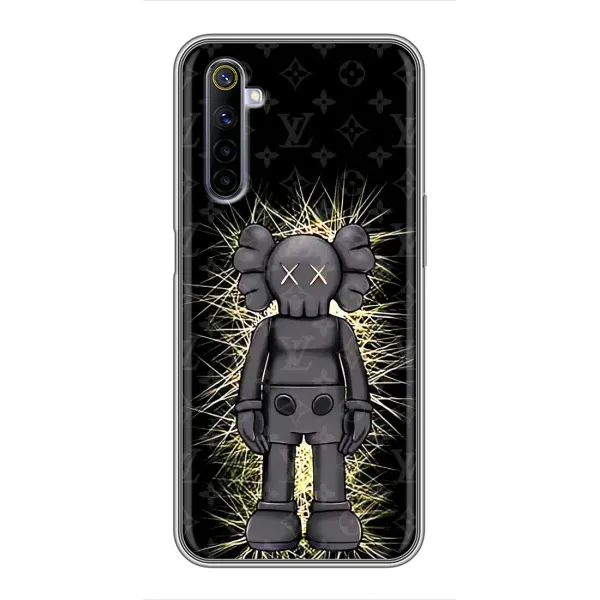 Чехол с принтом «Bearbrick LV» для Realme 6
