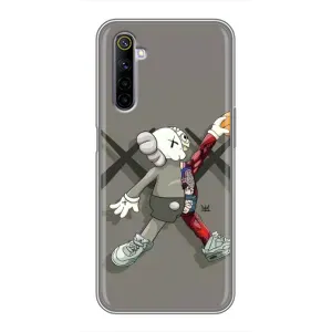 Чехлы для Realme 6 - Bearbrick Louis Vuitton (PREMIUMPrint) (Беарбрик Джордан)