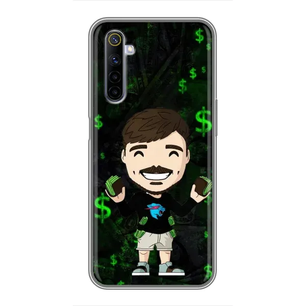 Чехол с принтом «Блогер Beast» для Realme 6