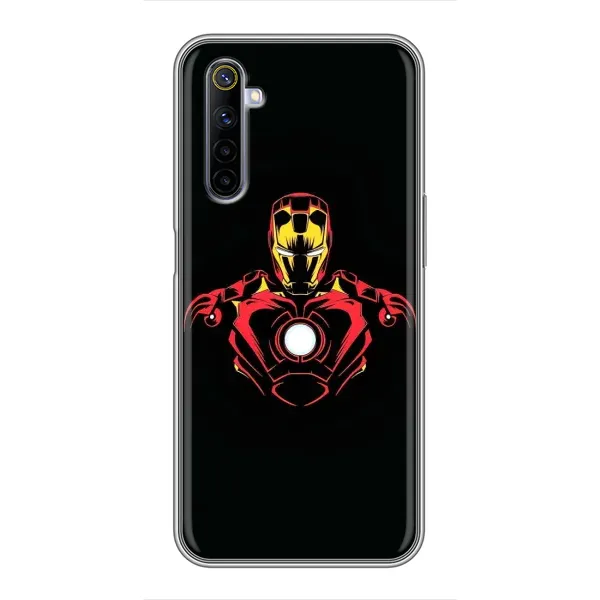 Чехол с принтом «Человек железный» для Realme 6
