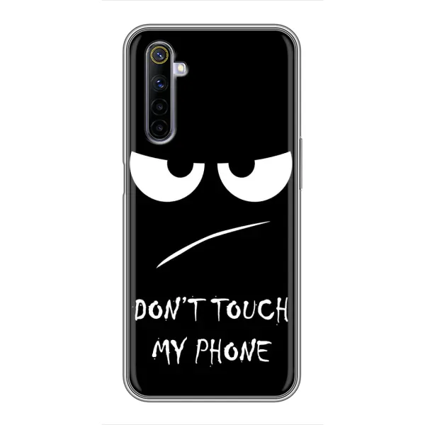 Чехол с принтом «Dont Touch» для Realme 6 Чехол с принтом «Dont Touch» для Realme 6