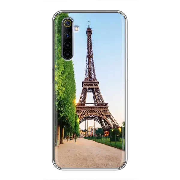 Чехол с принтом «Дорога в Париж» для Realme 6