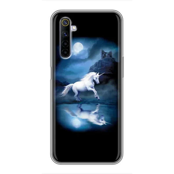 Чехол с принтом «Единорог» для Realme 6
